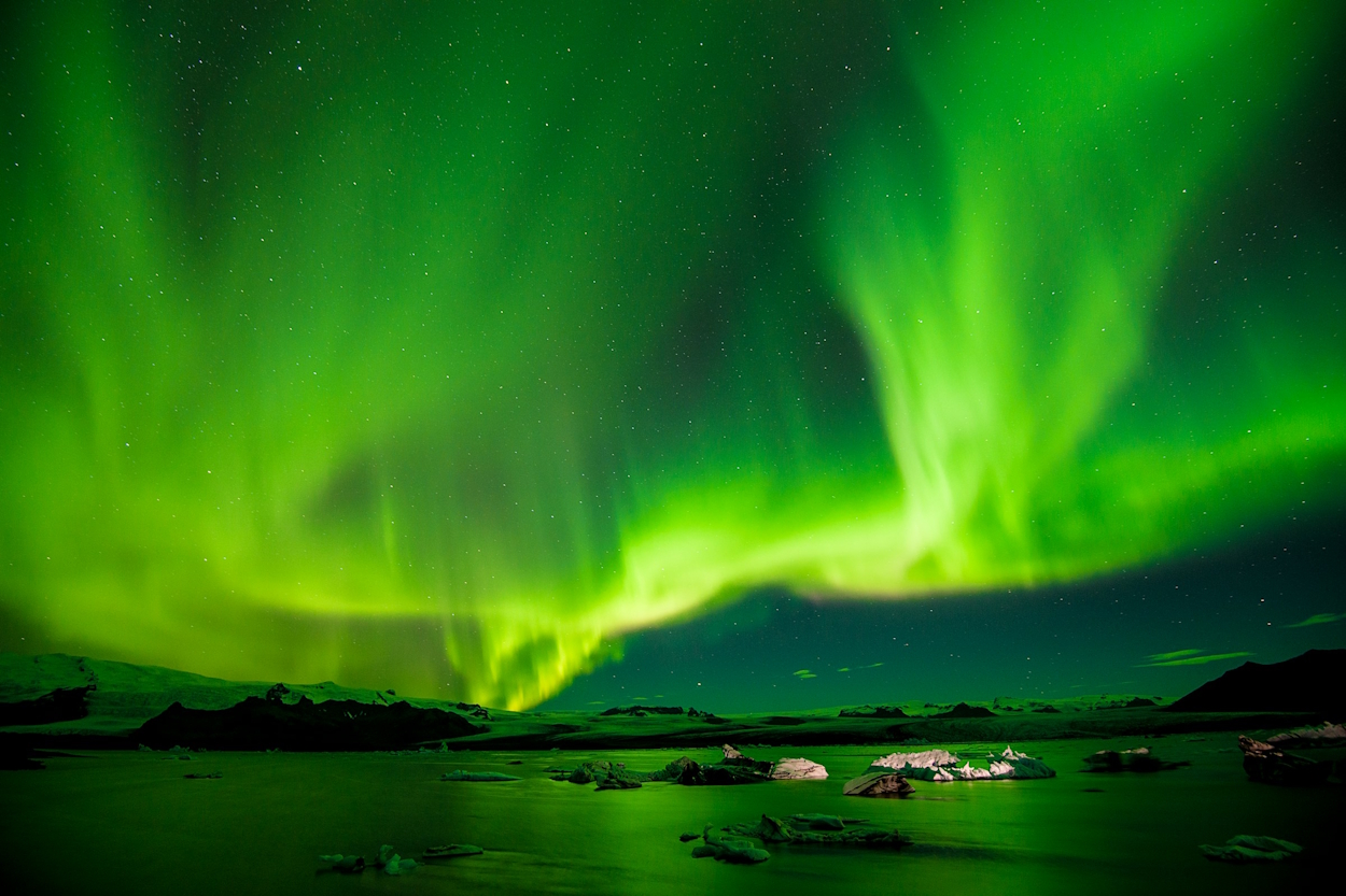 ISLANDA LUCI DEL NORD